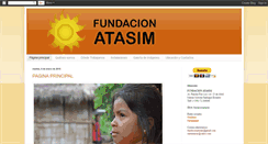 Desktop Screenshot of fundacionatasim.org